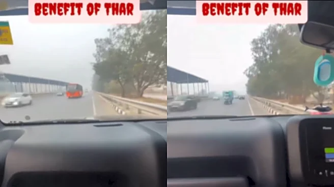 ‘Koi Aapse Sawal Nahi Puchega’: Man Lists Down ‘Benefits Of Buying Thar’ While Driving On Wrong Side