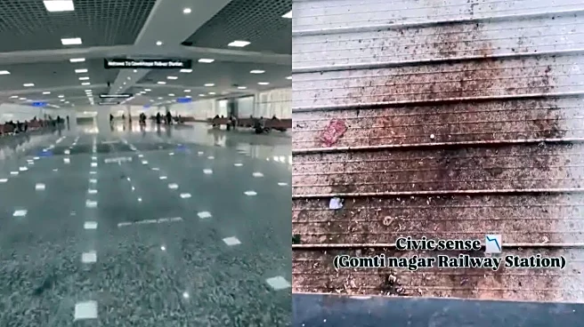 Internet's 'Worst Fear Comes True': Video Shows Gutkha Stains At 'Airport-Like' Gomti Nagar Railway Station
