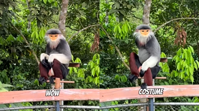 World's Rarest Monkey? Singapore Woman Spots 'Unusual Primate' In Viral Video