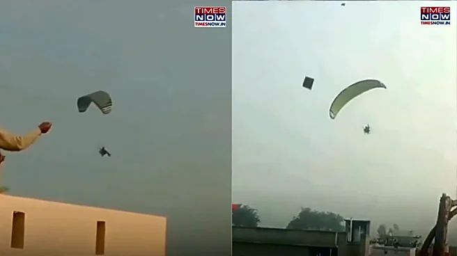 Not Your Regular Makar Sankranti! Punjab Man Does Paragliding As The Rest Fly Kites | Viral Video
