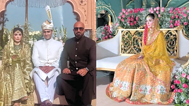‘Ye Kyu Dulhan Bani Huyi Hain?’ Pakistani Minister Maryam Nawaz Trolled For Her Look At Son’s Wedding