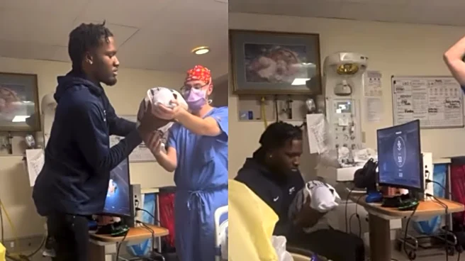 Father-To-Be Brings Xbox And ​Gaming Monitor To Delivery Room, While Wife Gives Birth | Viral Video