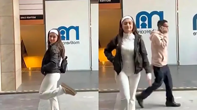 Influencer Scolds Man For Walking Past Her Fit-Check Reel, She Says 'No Civic Sense'; Gets Trolled Online