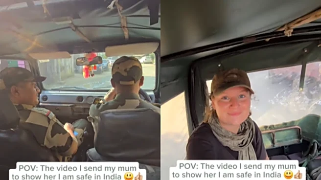 Foreigner Stranded At India-Bangladesh Border Hitchhikes With Indian Army! Sends Clip As 'Safety Proof’ To Mom