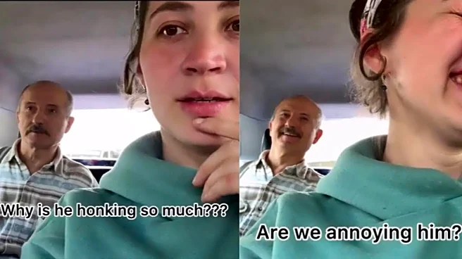 'Why Is He Honking So Much?' Russian Parents' 1st Car Ride Experience In India Goes Viral |  VIDEO