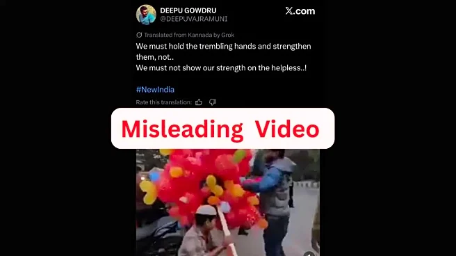 Trending X Clip Of Man 'Bullying' Child Balloon Seller Is NOT From India; Fact-Checking Viral Video