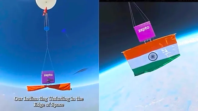 Zepto Sends Tricolour To Edge Of Space At 1,00,000 Feet On Republic Day 2026; Viral Video
