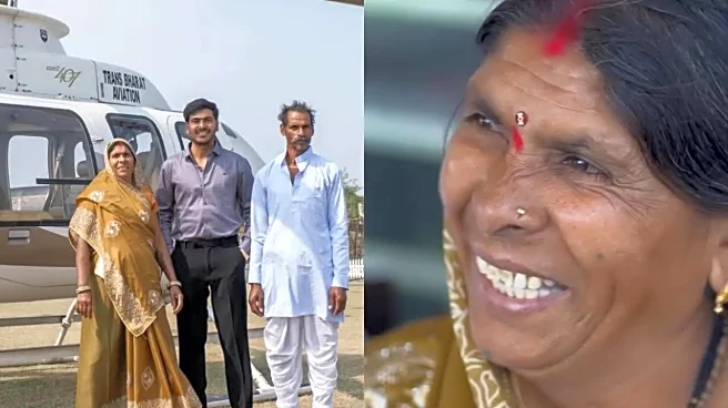 'Pehle Aasman Mein Helicopter Dekhte The, Par Aaj…': Son Takes Parents On Their 1st-Ever Sky Ride | WATCH