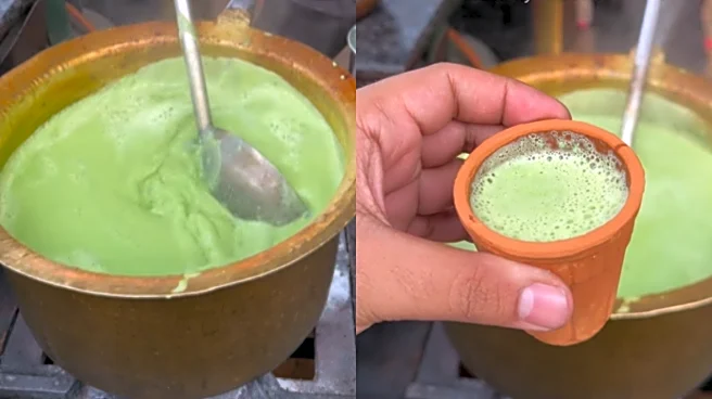 Lucknow’s ‘Garam Matcha’ Viral Video Leaves Internet Asking If ‘Matcha Pani Puri Is Next’