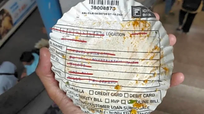 Street Food Served On Bank Documents? Viral Photo Sparks 'Data Privacy Panic'