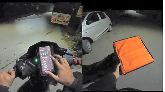 Delivery Agent Stunned After 'Beggar' Orders Food Online & Tips Rs 50; Internet Debates 'Real Or Scripted?'