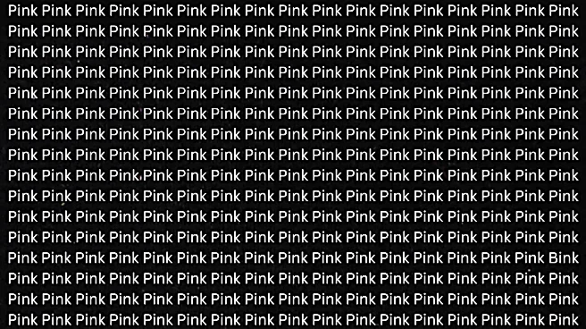 Optical Illusion: In This Board Full Of 'Pink', Spot The Mistake In Under 10 Seconds!