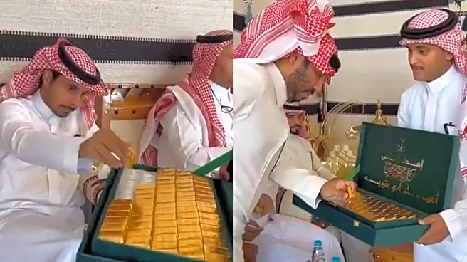 '24-Carat Gold Biscuits' For Groom's Family? Wedding Clip From Saudi Arabia Goes Viral | WATCH