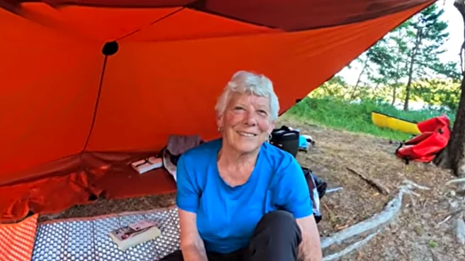 Internet Can’t Stop Supporting Elderly YouTuber Who Camps On Her Own! ‘Inspiring’