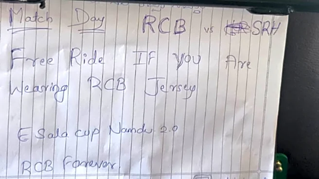 ‘Most Loyal Fans’: Bengaluru Auto Driver Offers 'Free Ride' To RCB Fans | Viral
