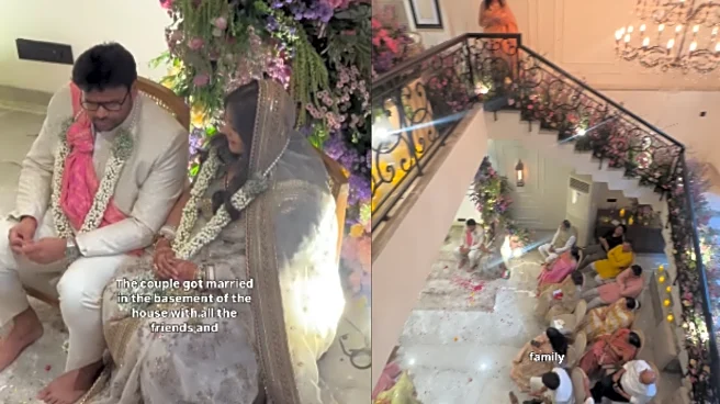 ‘Is This New Normal?’ Yet Another Couple Ditches ‘Big Fat Indian Wedding’, Gets Married In House’s Basement | Viral