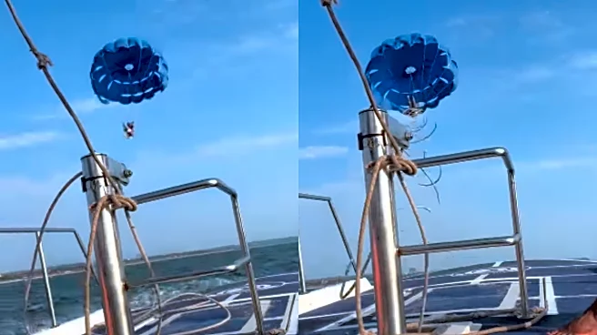 Man’s Goa Trip Turns Into Nightmare! Video Shows His Cable Snapping Mid-Air While Parasailing
