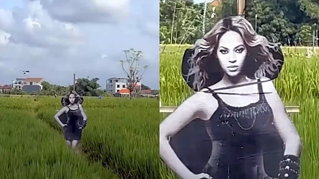 Crows Beware! Beyonce’s Cutout Used As ‘Scarecrow’ In Bali Goes Viral | WATCH