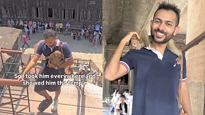 ‘Bond Beyond Species’: Man's Unusual ‘Friendship’ With Monkey In Cambodia Wins Hearts