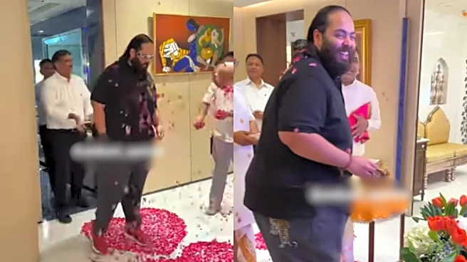 Anant Ambani’s 31st Birthday Celebration With Staff Wins Internet! Video