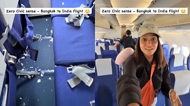 ‘Civic Sense Of Indians’ Under Scanner Again; Family Leaves Bangkok Flight Littered
