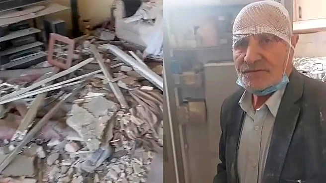Nothing Left but Kindness: Home Destroyed In Israeli Strikes, Iranian Elder Offers Food To Crew | Viral Video