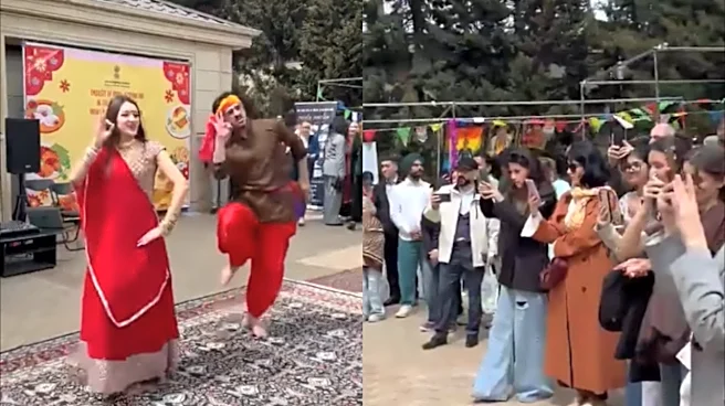 ‘The Bhojpuri Effect’: Azerbaijani Dancers Groove To ‘Lollipop Lagelu’ In Baku!