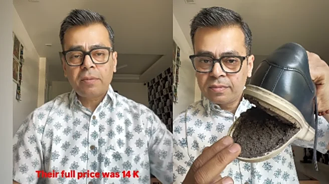 Delhi Man’s Rs 14K ‘Premium’ Shoe ‘Turns To Dust’ In ‘10 Months’! VIDEO
