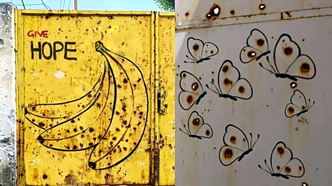 Meet Mokhallad Habib, Iraqi Artist Transforming War Scars (Bullet Holes) Into Viral Art