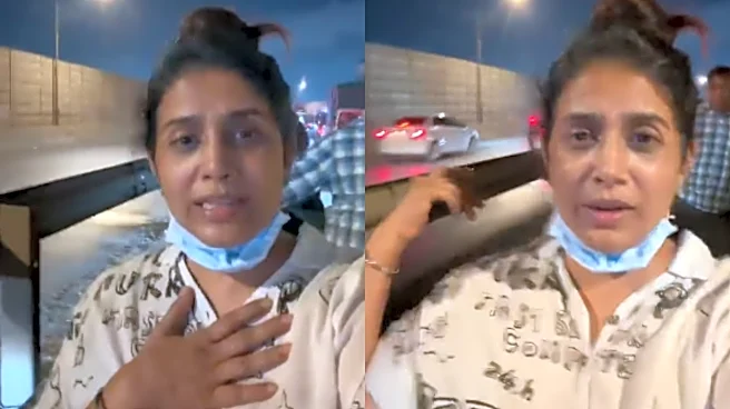 Actor Sonali Kulkarni Rants About Mumbai Traffic; ‘Speak In Marathi’ Says Internet