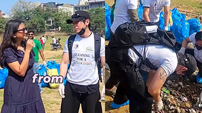Not His Country, Yet His Concern: Korean Man Cleans Delhi, Says 'I Hate When…' | Viral Video