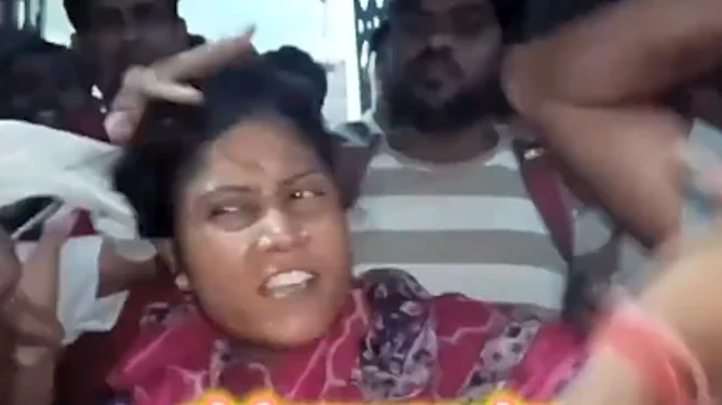 Alleged TMC Worker’s ‘Fake Injury’ Exposed On Cam! ‘Meri Ek Taang Nakli Hain Got Real’