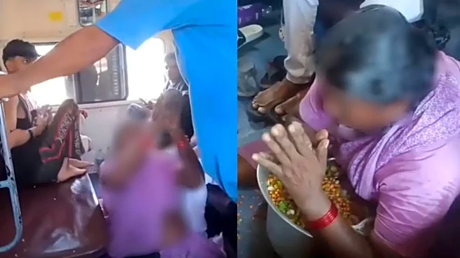 Elderly Vendor Folds Hands After ‘Misbehaviour’ By Railway Staff, Authorities Respond