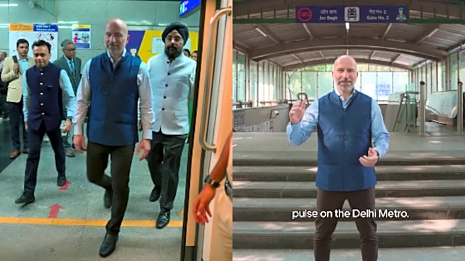 Uber CEO Travels In Delhi Metro, Calls It ‘Fast & Affordable’: ‘Focus On Uber’ Says Internet