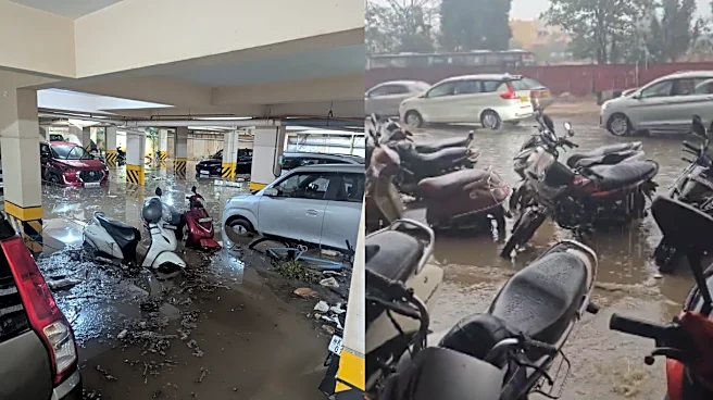 Bengaluru Streets Turn To ‘Canals’ After Heavy Rain Hits City Amid Yellow Alert