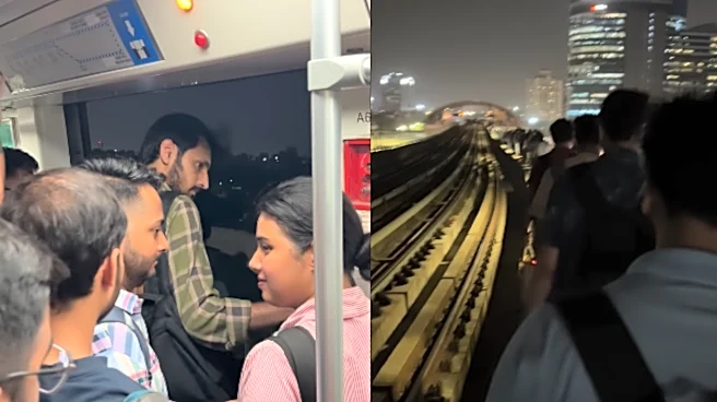 Gurugram Metro Passenger POV! Commuters Call Walking On Tracks ‘Once In Lifetime Experience’