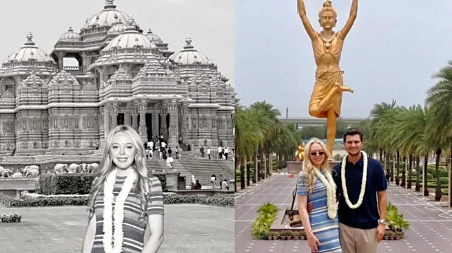 Donald Trump's Daughter Visits Akshardham Temple, Calls Experience 'Incredible'