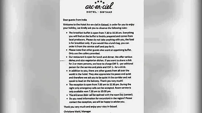 'Please Don’t Take Anything With You': Swiss Hotel's Special Rules For Indians Is Viral