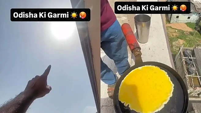Odisha Man Cooks Omelette Under Sun Amid Extreme Heatwave? Viral Video Sparks Buzz