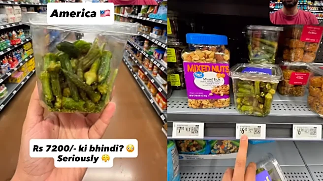 Indian Man Spots ‘Bhindi Worth Rs 7200’ In US Store! ‘Hmari Sabzi, Inka Snacks’
