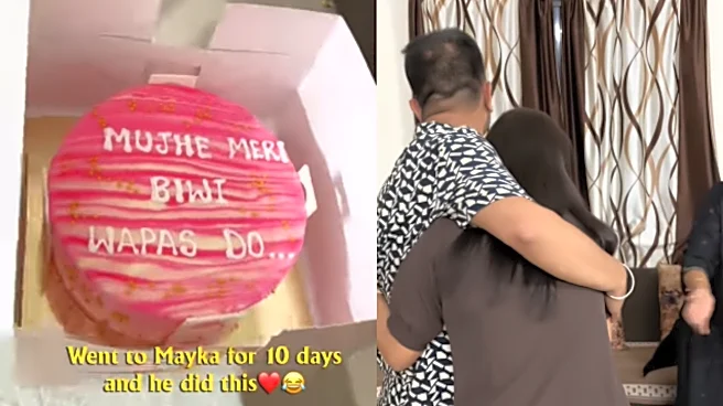 ‘Meri Biwi Wapas Do’: Man Arrives At In-Laws To Pick Wife After 10 Days, Funny Cake Steals Show