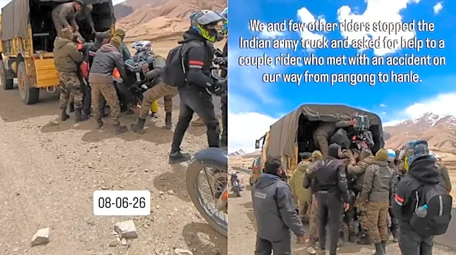 'Always Bow Down To Them': Indian Army Rushes To Help Accident Victims In Ladakh; Viral Clip Wins Internet