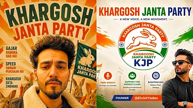 Elvish Yadav Launches ‘Khargosh Janta Party’, Takes Hilarious Swipe At Cockroach Janta Party