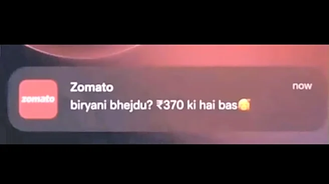 ‘Rs 370 Ki Biryani Bheju?’ Zomato Reacts To Notification Controversy | VIRAL