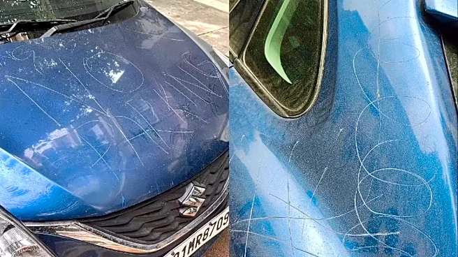 Bengaluru Man Parks Car Overnight, Wakes Up To Find 'NO PARKING' Scratched Across Bonnet | WATCH
