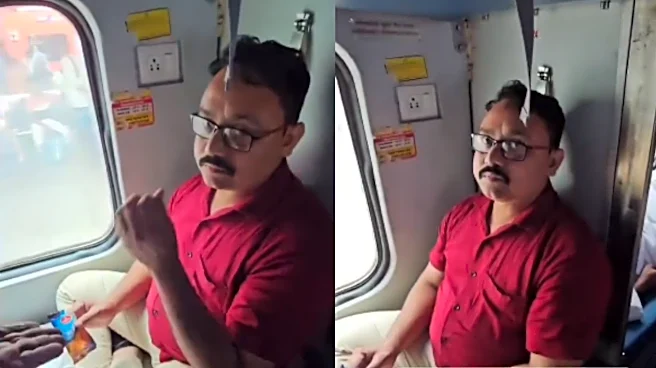 VIRAL: Man Travelling With Family Occupies Reserved Train Seat- Refuses To Give Up