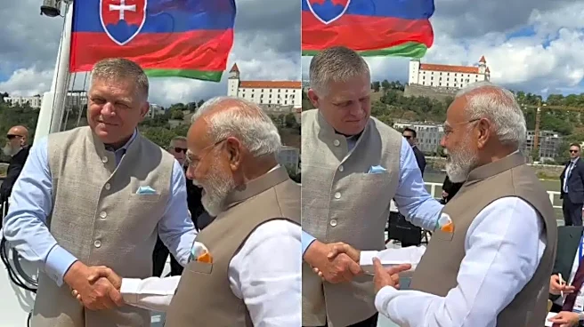 Internet Loves PM Modi–Slovak Counterpart Robert Fico Moment Wearing Matching Jackets - Video Is Viral