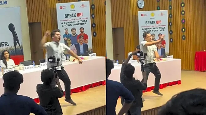 WATCH: CJP Spokesperson Vijeta Dahiya's Dance To Rap Song At Bharati Vidyapeeth Event In Delhi Sparks Buzz