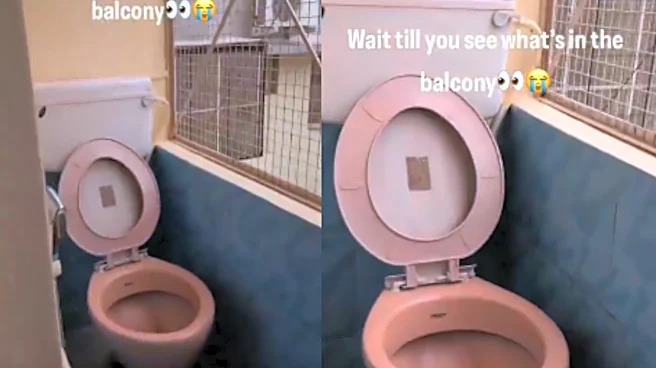 Bengaluru Flat With Toilet Installed In Balcony Leaves Internet Puzzled; VIDEO