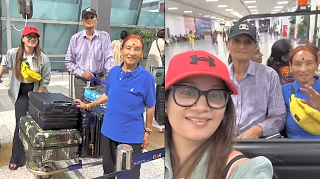 Woman Takes Grandparents To Their First International Trip! Video Is Melting Internet